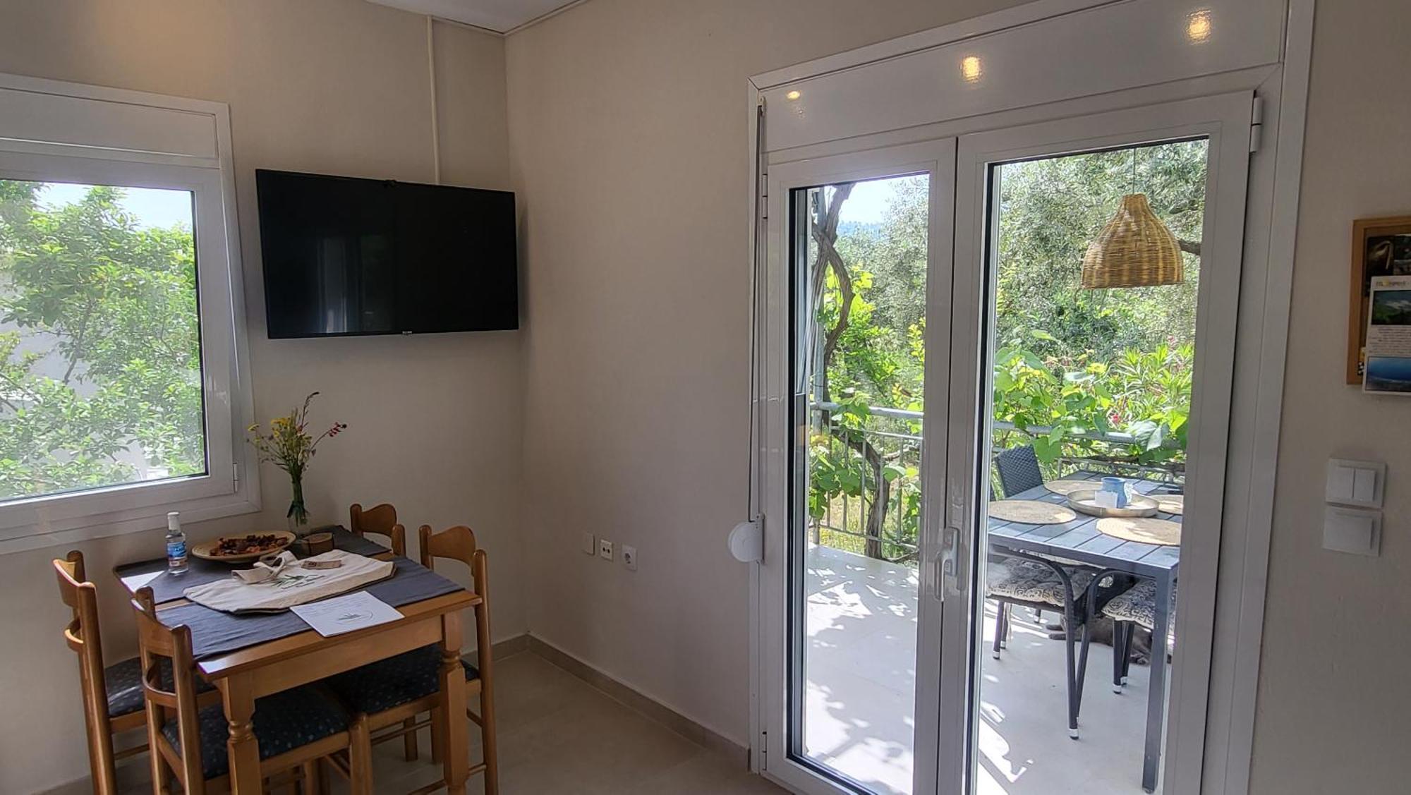 Ioannis Houses - Gemuetliches Ferienhaus Im Olivenhain Skala Potamia  Zimmer foto