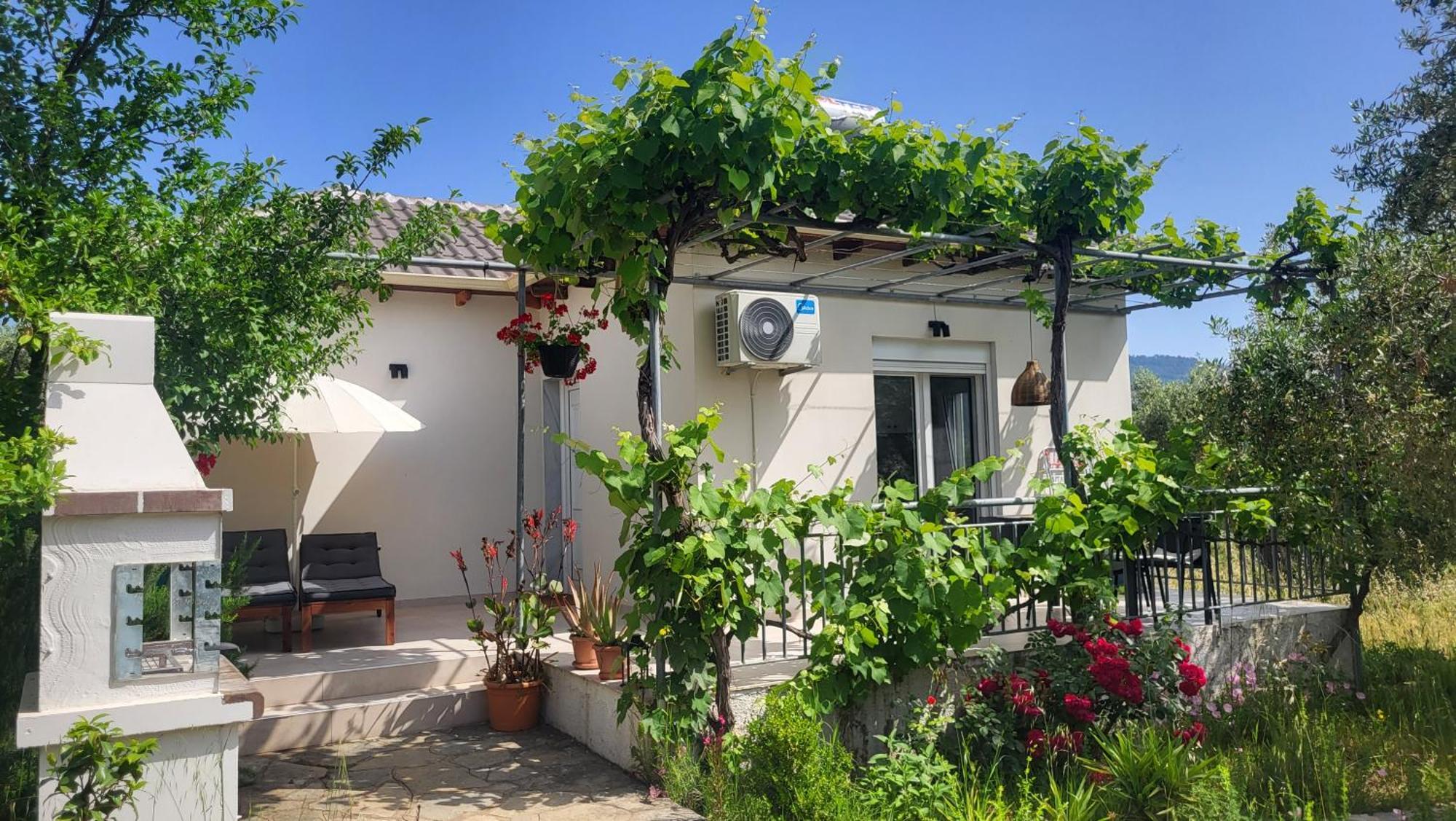 Ioannis Houses - Gemuetliches Ferienhaus Im Olivenhain Skala Potamia  Zimmer foto